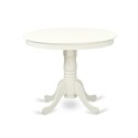 5-Piece Kitchen Dining Set - Linen White Finish Thumbnail - 1
