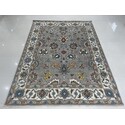 EORC Red / Navy Hand Knotted Wool Traditional Bidjar Collection Rug, 8' x 10' Thumbnail - 1