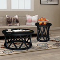 International Concepts Round Ceylon Coffee Table Thumbnail - 1