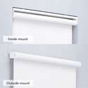 Linen Avenue Cordless 5% Solar Screen Standard Roller Shade, Coffee 25 W x 66 H Thumbnail - 1