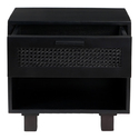 Moe's Home Collection Ashton Nightstand Black Thumbnail - 1