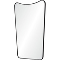 Matte Black Iron Wall Mirror 24x36 Inches - Ren-Wil Thumbnail - 1
