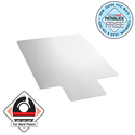 Valuemat Vinyl Lipped Chair Mat for Hard Floor - 48" x 51" Thumbnail - 1