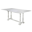 SEI Edenderry Farmhouse Folding Trestle Console to Dining Table - Thumbnail 10
