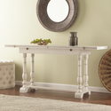 SEI Edenderry Farmhouse Folding Trestle Console to Dining Table - Thumbnail 2