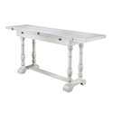 SEI Edenderry Farmhouse Folding Trestle Console to Dining Table - Thumbnail 4