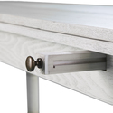 SEI Edenderry Farmhouse Folding Trestle Console to Dining Table - Thumbnail 9