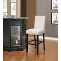 Linon Stewart Bar Stool, Glitz, 30" Thumbnail - 1