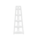 RiverRidge Home Kids 5-Tier Corner Ladder Shelf - White Thumbnail - 1