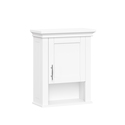 RiverRidge Wall Mount Bathroom Cabinet - Somerset Linen Storage - White Thumbnail - 1