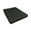 4" All Cotton #604 Cott Size 30X75 Black Duct Futon Mattress Thumbnail - 1