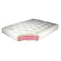 10" Double Foam & Cotton #612 Cott Size 30X75 Black Duct Futon Mattress Thumbnail - 1