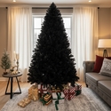 Dakota Black Christmas Tree Prelit, Realistic Dusky Artificial Christmas Tree with Lights by Naomi Home Thumbnail - 1