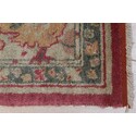 EORC Red Handmade Mohair Traditional Angora Oushak Rug, 9' x 11'10 Thumbnail - 1