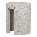 Modern Outdoor Stool with Speckled Pattern and Simple Design Thumbnail - 1