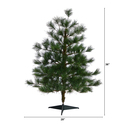 Nearly Natural 3ft. Yukon Mixed Pine Artificial Christmas Tree with 213 Bendable Branches - Thumbnail 7