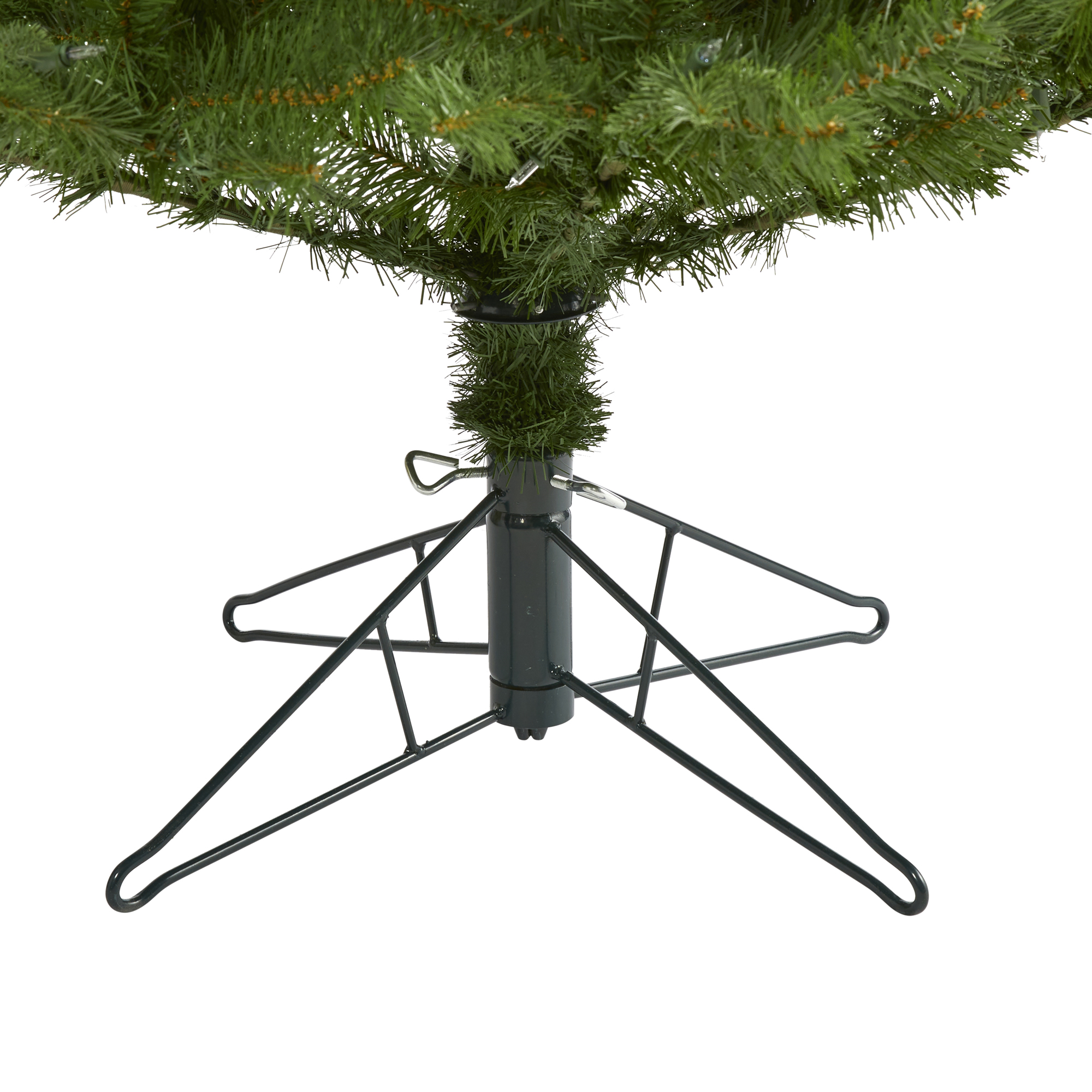 Nearly Natural 6.5ft. Vancouver Spruce Artificial Christmas Tree with 250 Warm White Lights and 803 Bendable Branches - Thumbnail 11