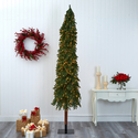 Nearly Natural 9ft. Grand Alpine Artificial Christmas Tree with 600 Clear Lights and 1183 Bendable Branches on Trunk - Thumbnail 11