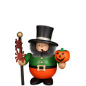 Christian Ulbricht Smoker Pumpkin Man Figurine Germany Made - Alexander Taron Thumbnail - 1