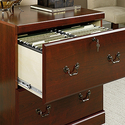 Sauder Heritage Hill Lateral File Cabinet - Classic Cherry Finish - Thumbnail 3