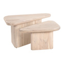 ZUO MODERN Navidic Coffee Table Set (2-Piece) Natural Thumbnail - 1