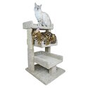 New Cat Condos Large Cat Tree with Perch & Scratching Posts Thumbnail - 1