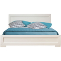 Camden Isle Oxford Platform Bed, White, Twin Thumbnail - 1