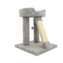 New Cat Condos Elevated Bed with Toy and Scratcher - Thumbnail 1
