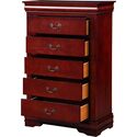 ACME Louis Philippe Chest, Cherry - Thumbnail 2
