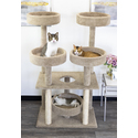 New Cat Condos Modern Cat Tree Castle for Large Cats - Prestige Cat Tower Thumbnail - 1