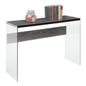 Convenience Concepts SoHo Glass Console Table/Desk - Thumbnail 2