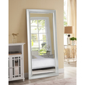 Full Length Silver Floor Mirror Large Rectangle Standing Thumbnail - 1
