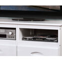 American Furniture Classics Model 0271, Solid Pine Entertainment Dresser with Six Drawers and Two Component Areas in White Thumbnail - 1
