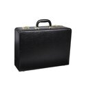 Amerilether Large Expandable Faux Leather Attach Case -Black - Thumbnail 3