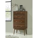 4D Concepts Montage Midcentury 4 Drawer Chest Thumbnail - 1