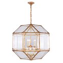 Gordon Collection 6-Light Golden Iron Finish Chandelier - Finish:Golden Iron - Finish:Golden Iron - Finish:Golden Iron - Finish:Golden Iron - Finish:Golden Iron - Finish:Golden Iron - Finish:Golden Iron Thumbnail - 1