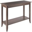 Winsome Santino Console Hall Table, Oyster Gray Thumbnail - 1