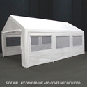 King Canopy Sidewalls - 10x20 with Bug Screens & Doors - Thumbnail 4