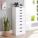 File Storage Cabinet with 9 drawers from Naomi Home Thumbnail - 1