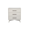 Alpine Furniture Tranquility Small Chest, White Thumbnail - 1