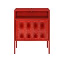 Picket House Red Nightstand with USB Port - Gemma Accent Table - Thumbnail 3