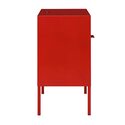 Picket House Red Nightstand with USB Port - Gemma Accent Table - Thumbnail 4