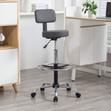 Venus Adjustable Height Drafting Chair by Naomi Home Thumbnail - 1