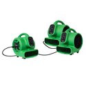 800 CFM Mini Air Mover Fan Dryer 1/5 HP Multi - Purpose Utility Blower - XPOWER Manufacture Inc - Thumbnail 7