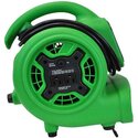 800 CFM Mini Air Mover Fan Dryer 1/5 HP Multi - Purpose Utility Blower - XPOWER Manufacture Inc - Thumbnail 8