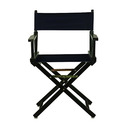 Director's Chair Black Frame Navy Blue Canvas 18 Portable - Yu Shan Co Thumbnail - 1
