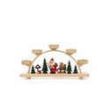 Santa Claus and Bear Tealight Candle Arch - Alexander Taron Thumbnail - 1