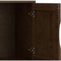 Walnut Brown Mid Century Modern Sideboard Buffet Cabinet 38x17 - Thumbnail 6