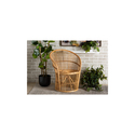 Baxton Studio Narva Modern Bohemian Natural Brown Rattan Accent Chair Thumbnail - 1