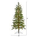 Nearly Natural 6.5ft. Fairbanks Fir Artificial Christmas Tree with 250 Clear Warm (Multifunction) LED Lights and 208 Bendable Branches - Thumbnail 2